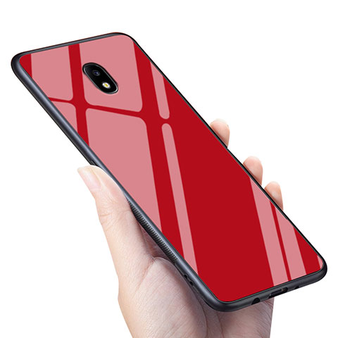 Funda Silicona Goma Espejo para Samsung Galaxy J5 Pro (2017) J530Y Rojo