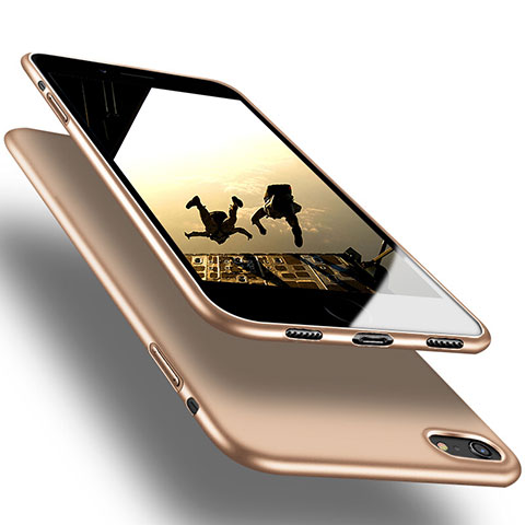 Funda Silicona Goma Gel para Apple iPhone SE (2020) Oro