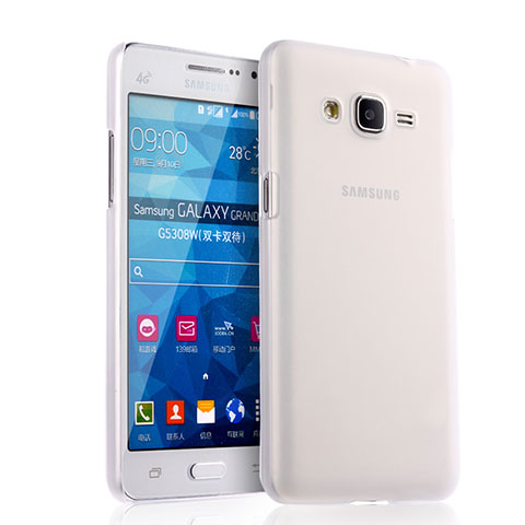 Funda Silicona Goma Mate para Samsung Galaxy Grand Prime 4G G531F Duos TV Blanco