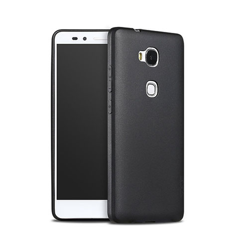 Funda Silicona Goma para Huawei Honor 5X Negro