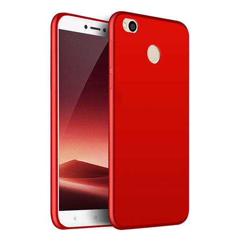Funda Silicona Goma para Huawei Honor 8 Lite Rojo