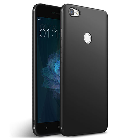Funda Silicona Goma para Xiaomi Redmi Y1 Negro
