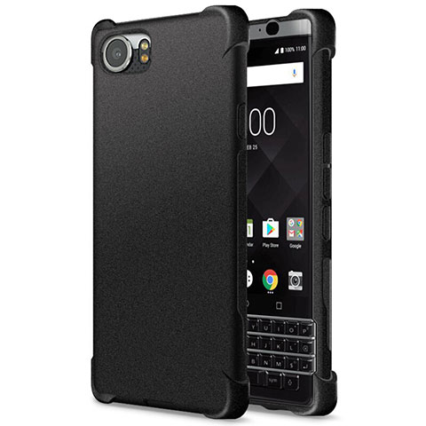 Funda Silicona Goma TPU para Blackberry KEYone Negro