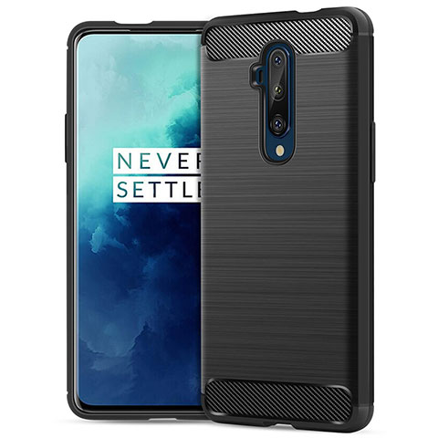 Funda Silicona Goma Twill B02 para OnePlus 7T Pro Negro