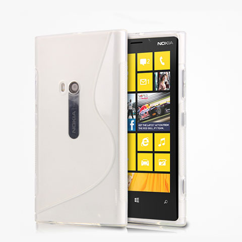 Funda Silicona S-Line para Nokia Lumia 920 Blanco