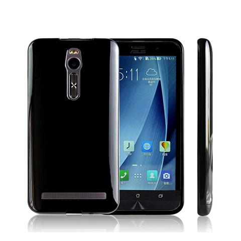 Funda Silicona Transparente S-Line para Asus Zenfone 2 ZE551ML ZE550ML Negro