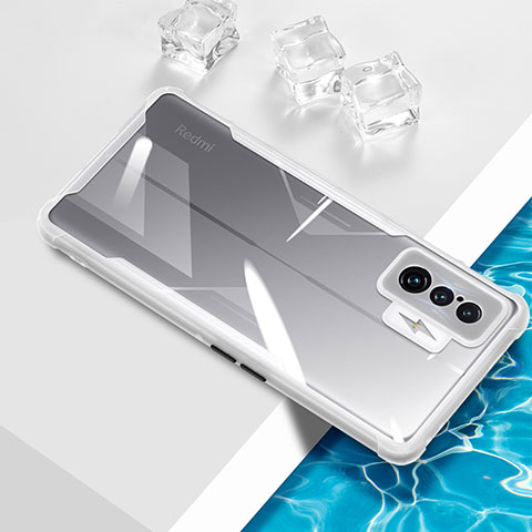 Funda Silicona Ultrafina Carcasa Transparente BH1 para Xiaomi Poco F4 GT 5G Blanco
