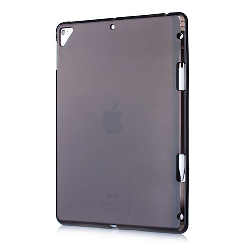 Funda Silicona Ultrafina Carcasa Transparente H01 para Apple New iPad 9.7 (2018) Negro