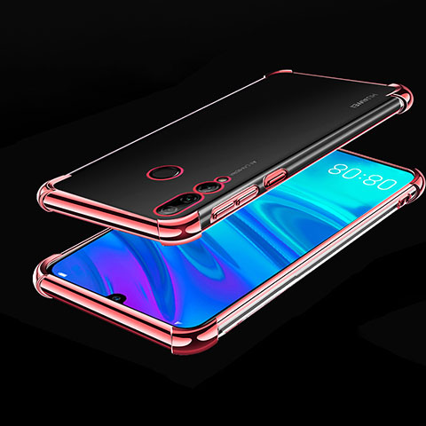Funda Silicona Ultrafina Carcasa Transparente H01 para Huawei Enjoy 9s Oro Rosa