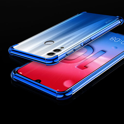 Funda Silicona Ultrafina Carcasa Transparente H01 para Huawei Honor 10 Lite Azul