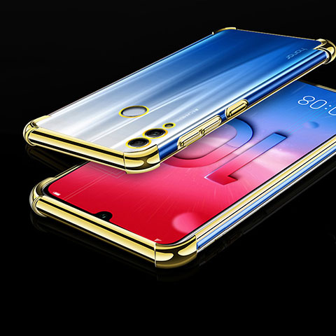 Funda Silicona Ultrafina Carcasa Transparente H01 para Huawei Honor 10 Lite Oro