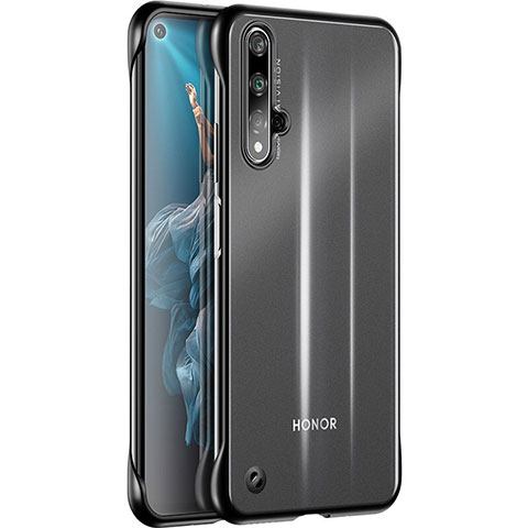 Funda Silicona Ultrafina Carcasa Transparente H01 para Huawei Honor 20 Negro