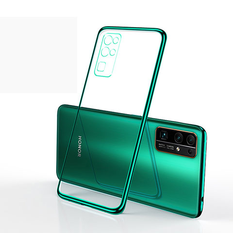 Funda Silicona Ultrafina Carcasa Transparente H01 para Huawei Honor 30 Verde