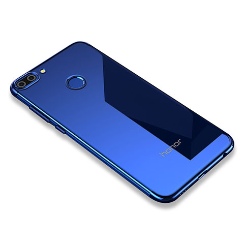 Funda Silicona Ultrafina Carcasa Transparente H01 para Huawei Honor 9i Azul