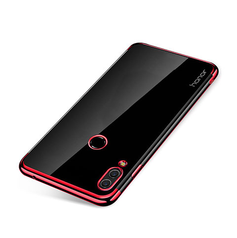 Funda Silicona Ultrafina Carcasa Transparente H01 para Huawei Honor Note 10 Rojo