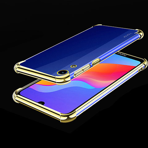 Funda Silicona Ultrafina Carcasa Transparente H01 para Huawei Honor Play 8A Oro