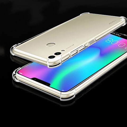Funda Silicona Ultrafina Carcasa Transparente H01 para Huawei Honor Play 8C Claro