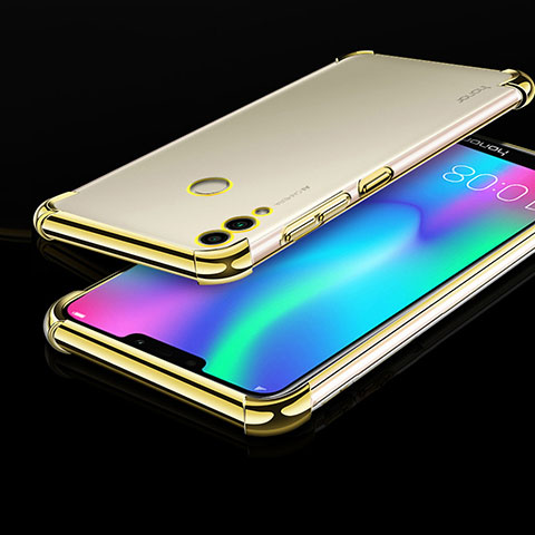 Funda Silicona Ultrafina Carcasa Transparente H01 para Huawei Honor Play 8C Oro