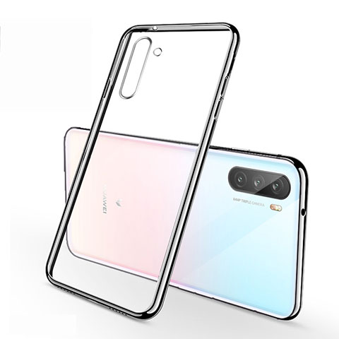 Funda Silicona Ultrafina Carcasa Transparente H01 para Huawei Mate 40 Lite 5G Plata