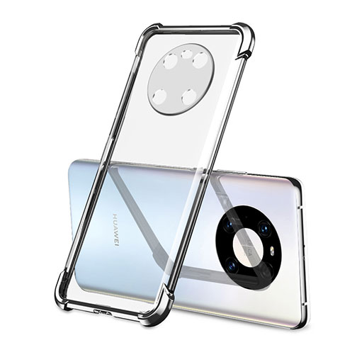 Funda Silicona Ultrafina Carcasa Transparente H01 para Huawei Mate 40E 5G Plata