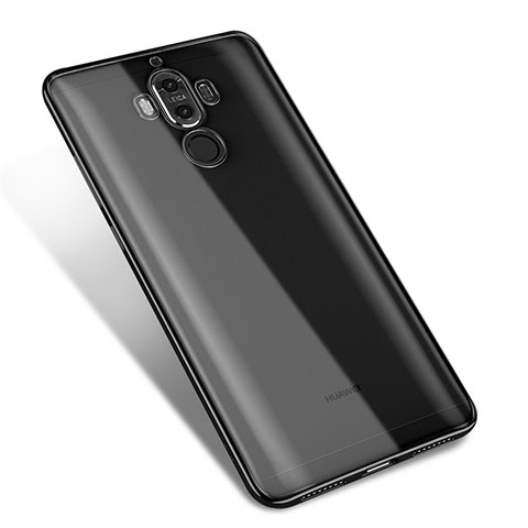 Funda Silicona Ultrafina Carcasa Transparente H01 para Huawei Mate 9 Negro