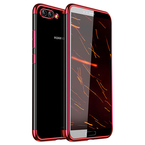 Funda Silicona Ultrafina Carcasa Transparente H01 para Huawei Nova 2S Rojo