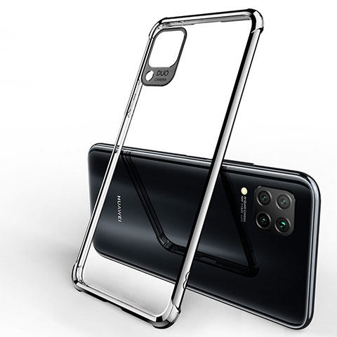 Funda Silicona Ultrafina Carcasa Transparente H01 para Huawei Nova 7i Negro