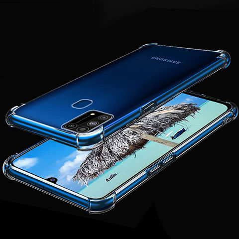 Funda Silicona Ultrafina Carcasa Transparente H01 para Samsung Galaxy M21s Claro
