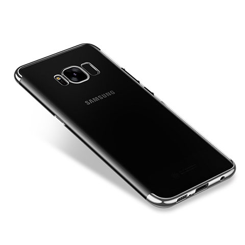 Funda Silicona Ultrafina Carcasa Transparente H01 para Samsung Galaxy S8 Plata