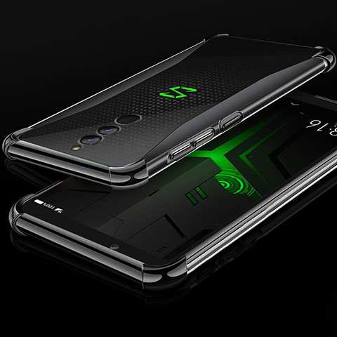 Funda Silicona Ultrafina Carcasa Transparente H01 para Xiaomi Black Shark Helo Negro