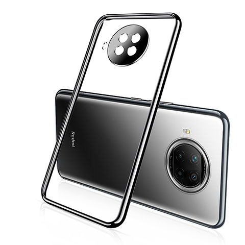 Funda Silicona Ultrafina Carcasa Transparente H01 para Xiaomi Mi 10T Lite 5G Negro