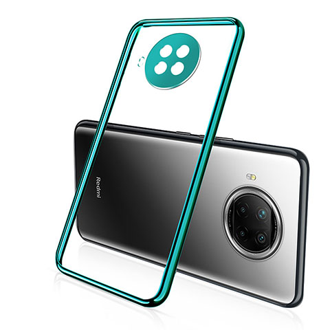 Funda Silicona Ultrafina Carcasa Transparente H01 para Xiaomi Mi 10T Lite 5G Verde