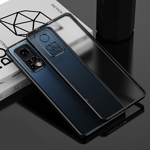Funda Silicona Ultrafina Carcasa Transparente H01 para Xiaomi Mi 10T Pro 5G Negro