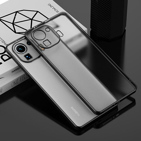 Funda Silicona Ultrafina Carcasa Transparente H01 para Xiaomi Mi 11 Pro 5G Negro
