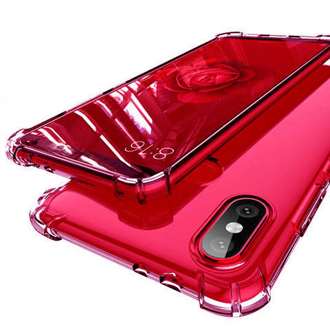 Funda Silicona Ultrafina Carcasa Transparente H01 para Xiaomi Mi 6X Rosa