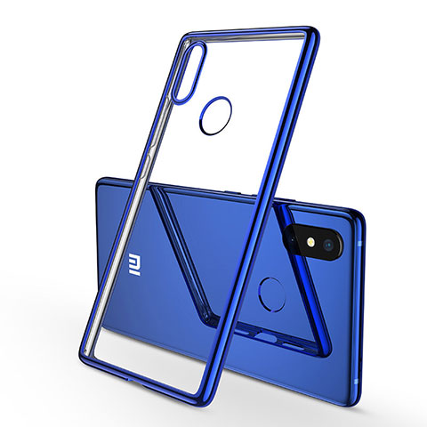 Funda Silicona Ultrafina Carcasa Transparente H01 para Xiaomi Mi 8 SE Azul