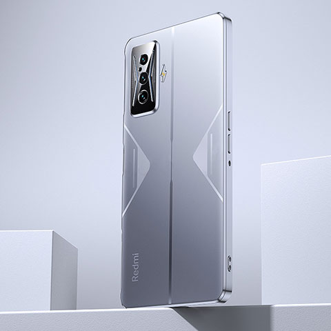 Funda Silicona Ultrafina Carcasa Transparente H01 para Xiaomi Poco F4 GT 5G Plata