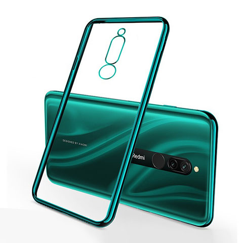 Funda Silicona Ultrafina Carcasa Transparente H01 para Xiaomi Redmi 8 Verde