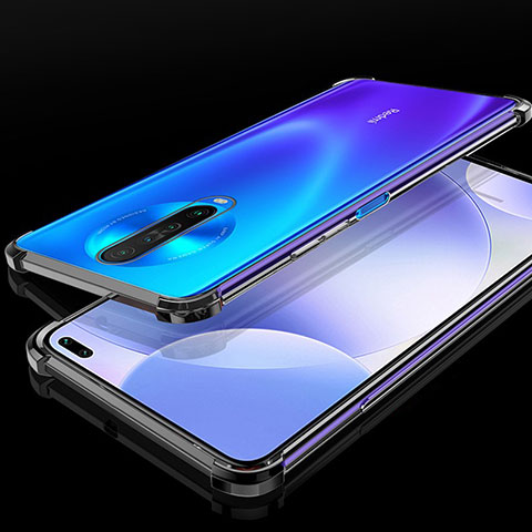 Funda Silicona Ultrafina Carcasa Transparente H01 para Xiaomi Redmi K30i 5G Negro