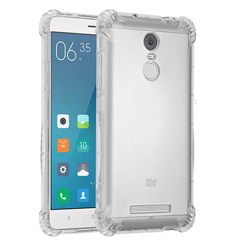 Funda Silicona Ultrafina Carcasa Transparente H01 para Xiaomi Redmi Note 3 Claro