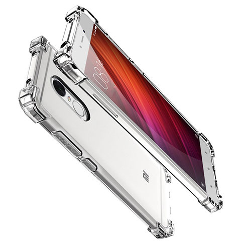 Funda Silicona Ultrafina Carcasa Transparente H01 para Xiaomi Redmi Note 4 Standard Edition Claro