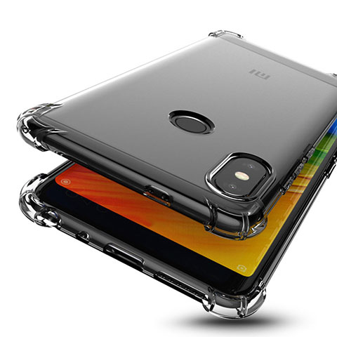 Funda Silicona Ultrafina Carcasa Transparente H01 para Xiaomi Redmi Note 5 Pro Gris
