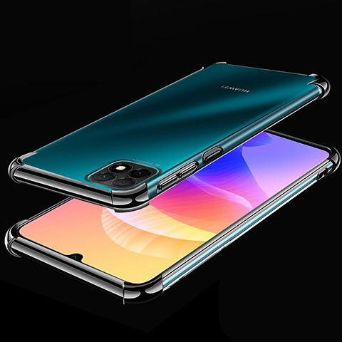 Funda Silicona Ultrafina Carcasa Transparente H02 para Huawei Enjoy 20 5G Negro