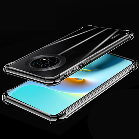 Funda Silicona Ultrafina Carcasa Transparente H02 para Huawei Enjoy 20 Plus 5G Negro
