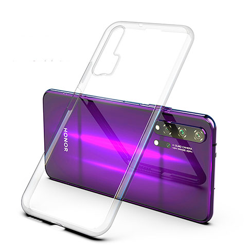 Funda Silicona Ultrafina Carcasa Transparente H02 para Huawei Honor 20 Pro Claro