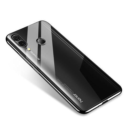 Funda Silicona Ultrafina Carcasa Transparente H02 para Huawei Honor Note 10 Negro