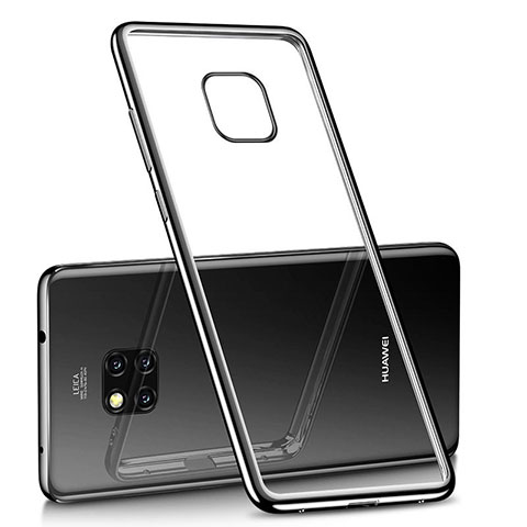 Funda Silicona Ultrafina Carcasa Transparente H02 para Huawei Mate 20 Pro Negro