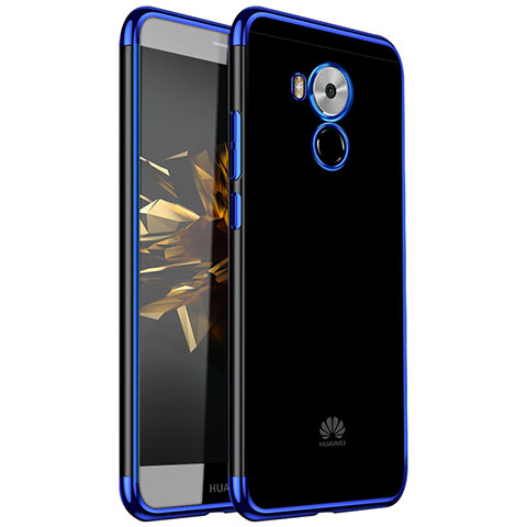 Funda Silicona Ultrafina Carcasa Transparente H02 para Huawei Mate 8 Azul