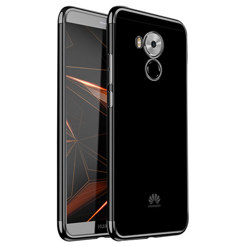 Funda Silicona Ultrafina Carcasa Transparente H02 para Huawei Mate 8 Negro