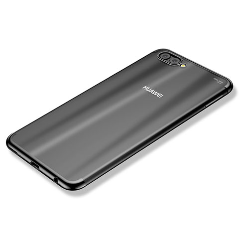 Funda Silicona Ultrafina Carcasa Transparente H02 para Huawei Nova 2S Negro